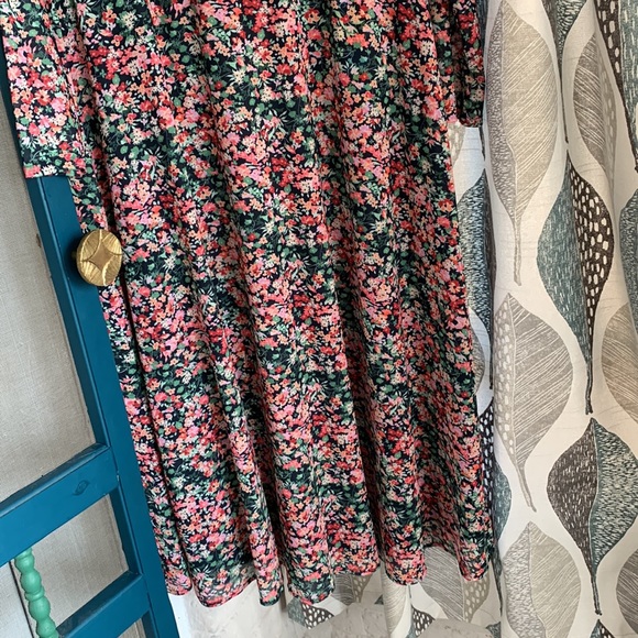 ✨ Anthropologie Fiona Maxi Dress Sz MP - Picture 7 of 11